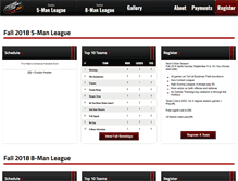 Tablet Screenshot of portlandfootball.com